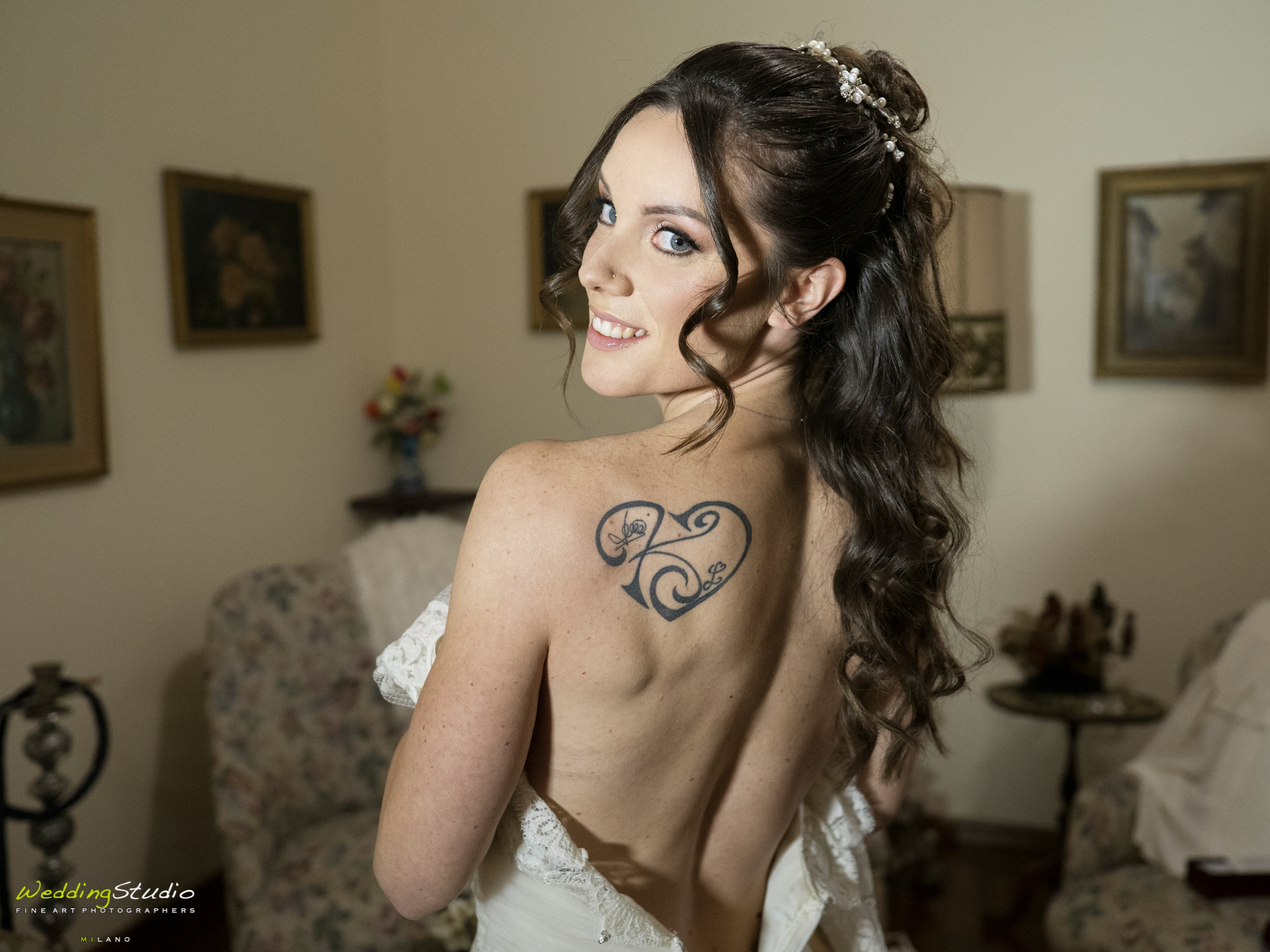 fotografie vestizione sposa