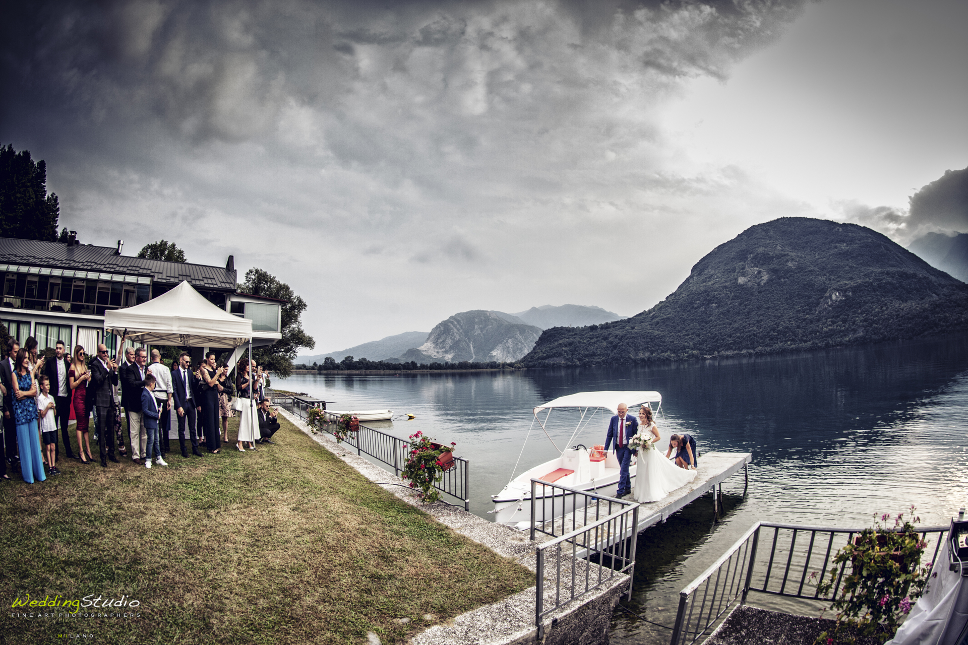 matrimonio in riva al lago