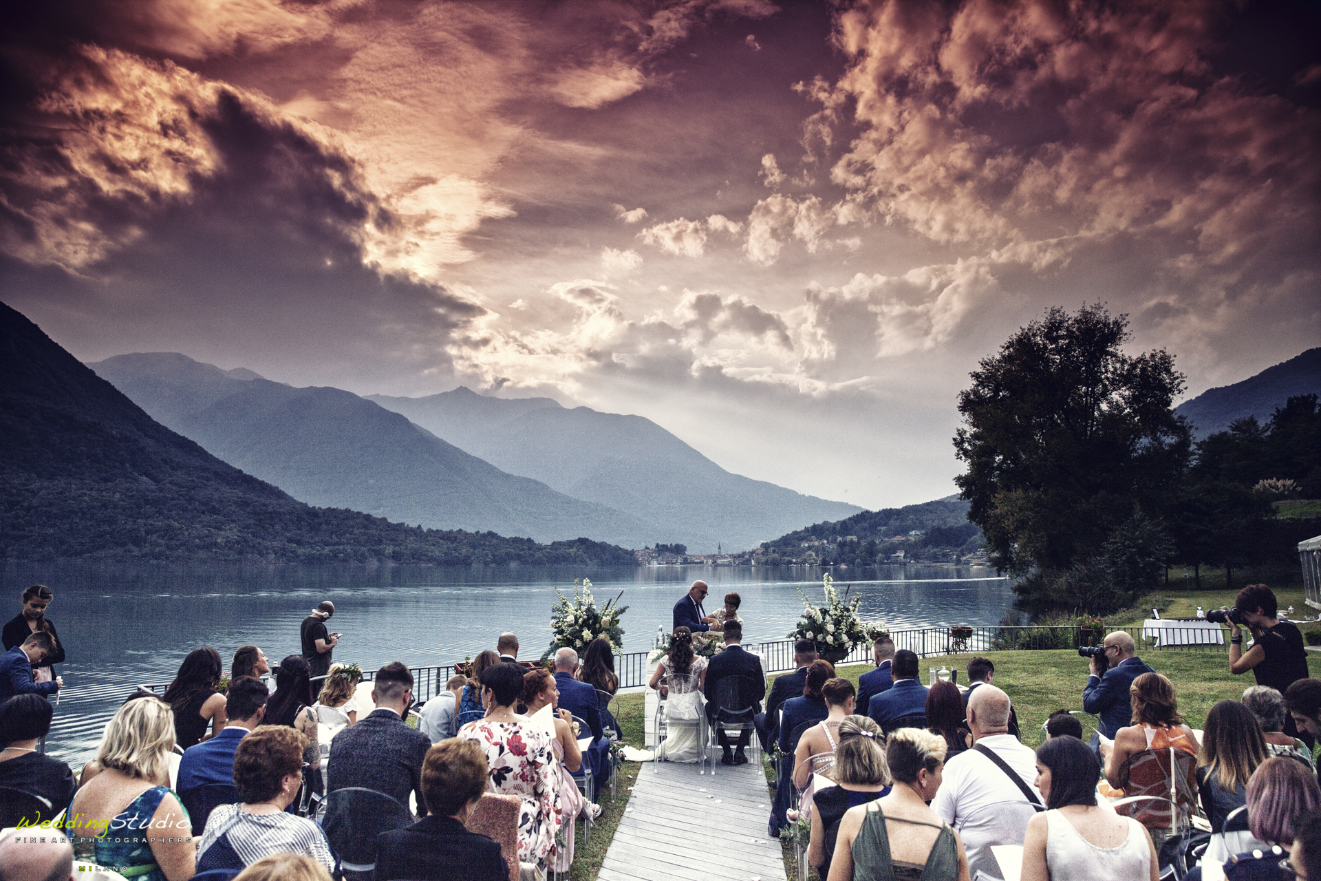 matrimonio civile in riva al lago