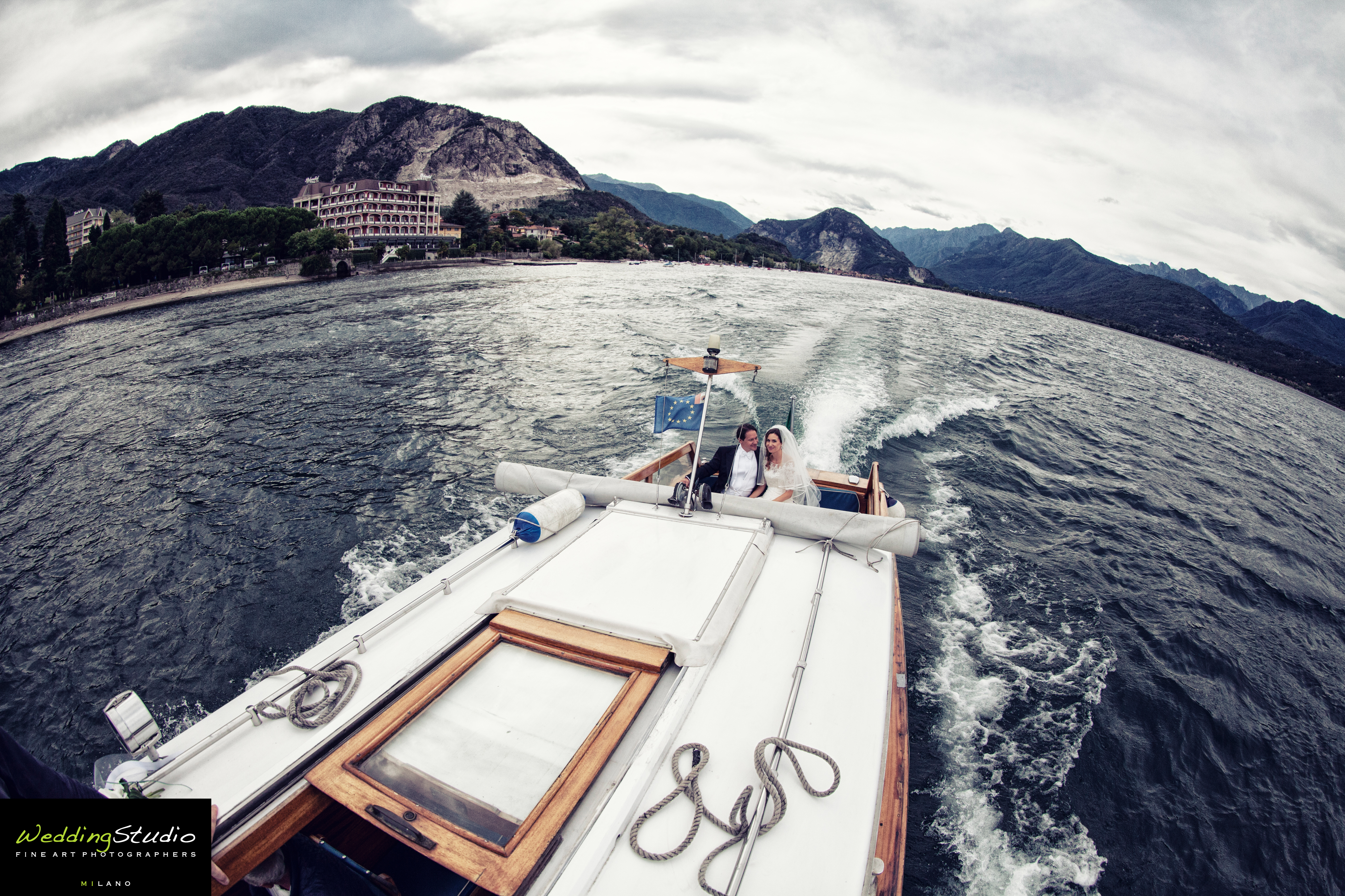 sposi sul lago maggiore