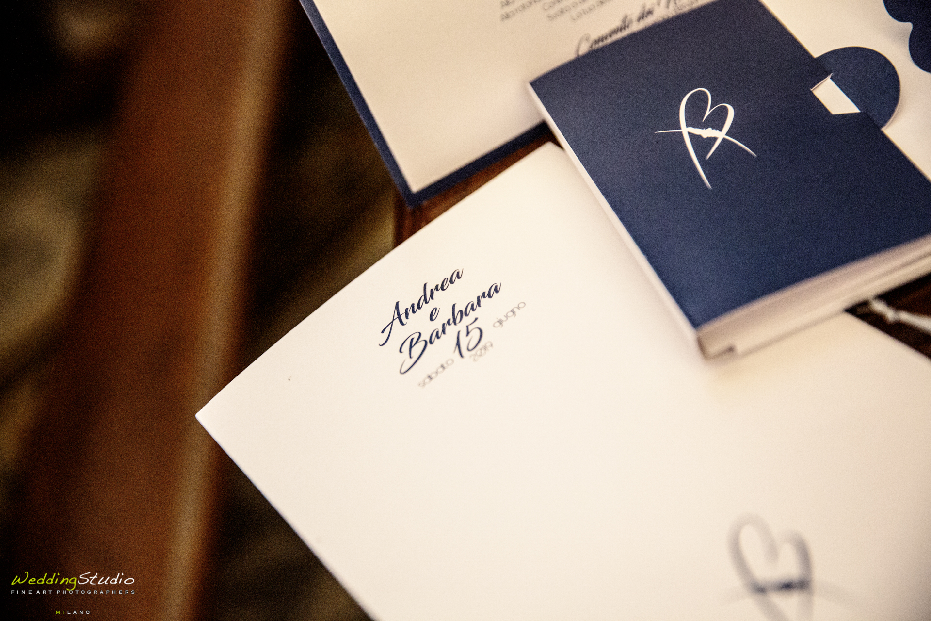 libretto chiesa matrimonio blu